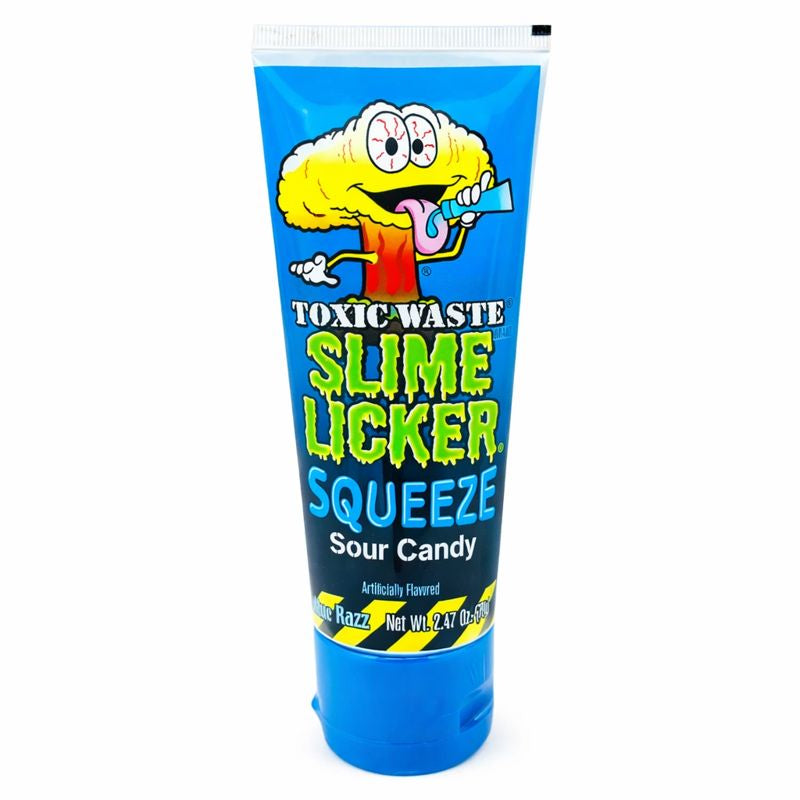 Toxic Waste Slime Licker Squeeze Gel Blue Razz 70g