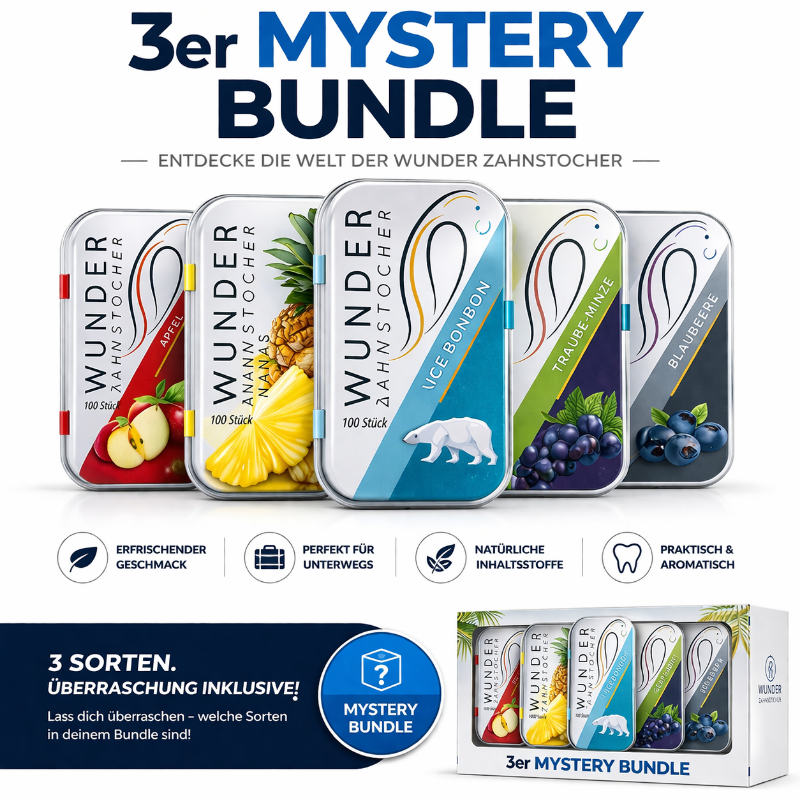 Wunder Zahnstocher 3er Mystery Bundle