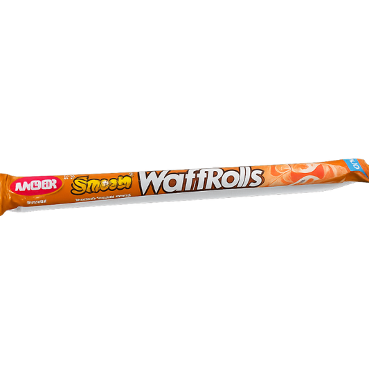 Amber Smooth WaffRolls Orange Cream 14g