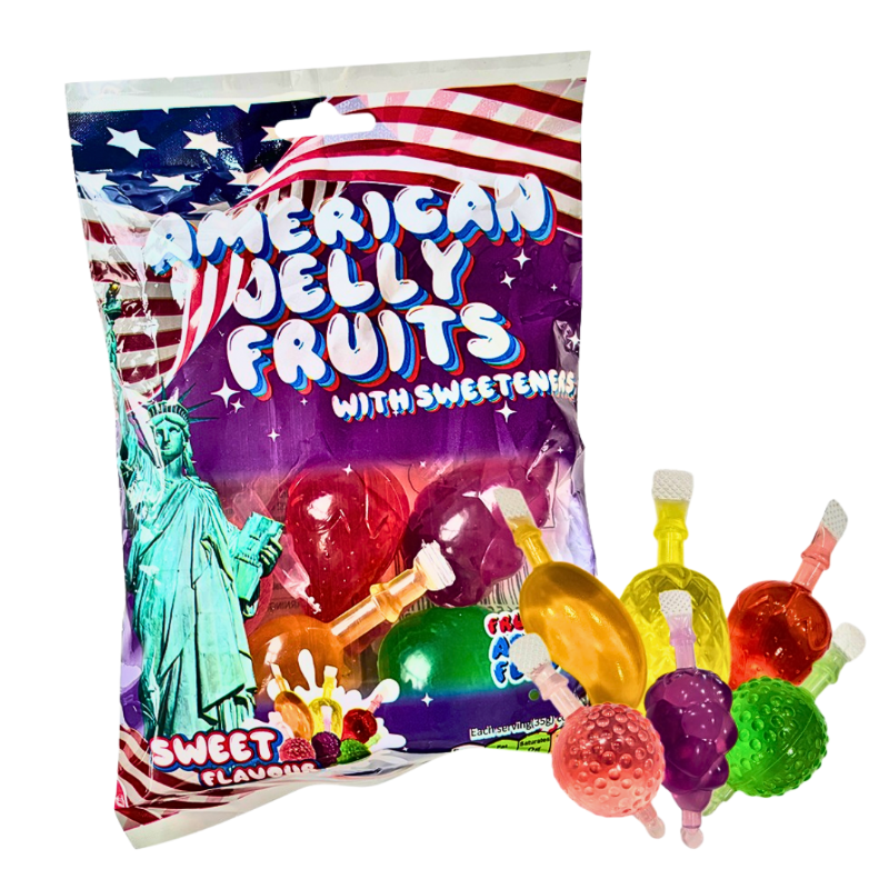 American Jelly Fruits Sweet Flavours 280g