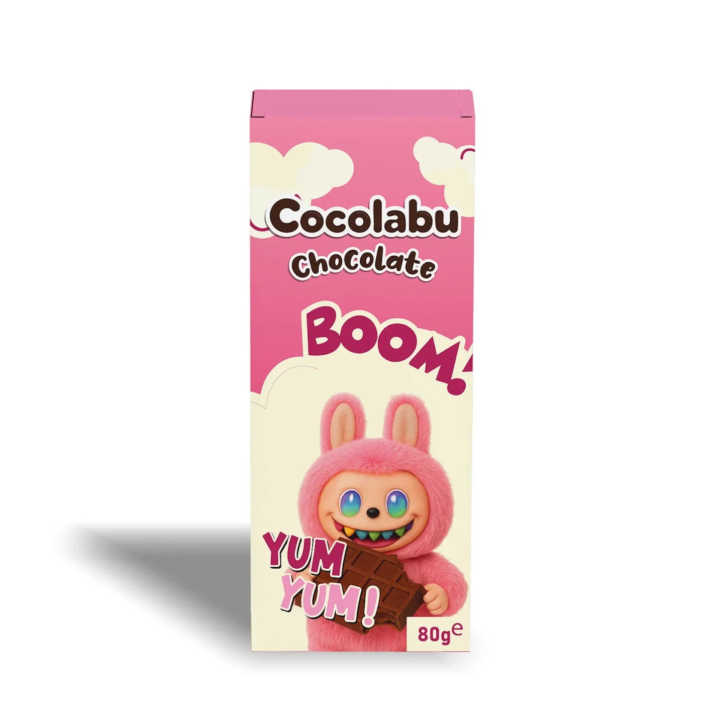 Cocolabu Chocolate Boom! Yum Yum! – Himbeer Angel Hair mit Pistaziencremefüllung 80 g (10723388916046)