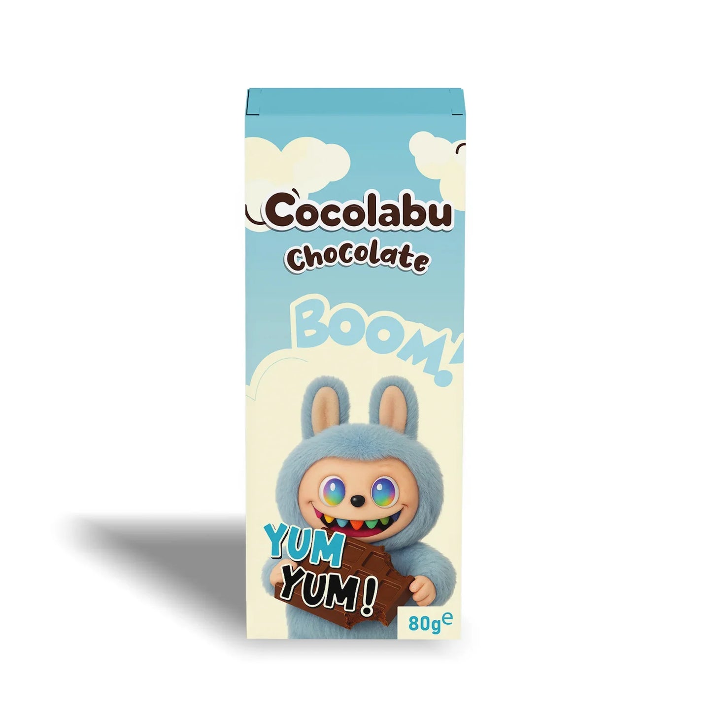 Cocolabu Chocolate Boom! Yum Yum! – Weiße Schokolade Angel Hair mit Pistaziencremefüllung 80 g (10723389407566)