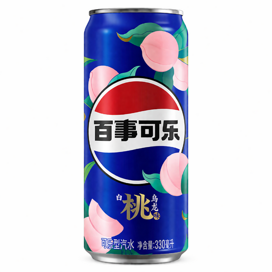 Pepsi White Peach Oolong 330ml