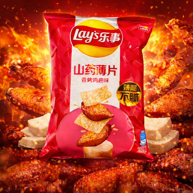Lay’s Yamswurzel Chicken Wings Chips 80g Asia