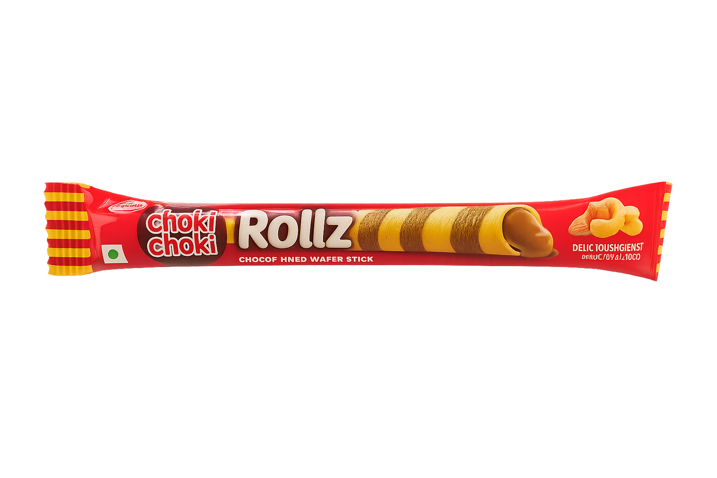 Choki Choki Rollz Choco-Filled Wafer Stick 9g