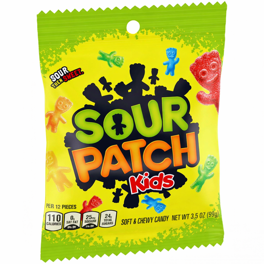 Sour Patch Kids 99g MHD: 21.11.2025