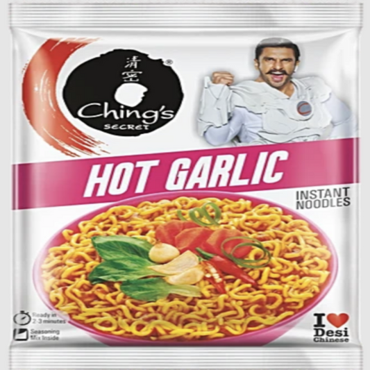 Chings Secret Hot Garlic Noodels 60g