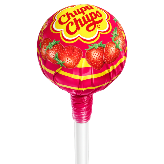 Chupa Chups Erdbeer Lollipop 2g Lutscher kaufen
Erdbeer Lutscher Chupa Chups fruchtig süß
Chupa Chups Strawberry Lollipop klein 2g
Fruchtiger Erdbeer Lolly einzeln kaufen