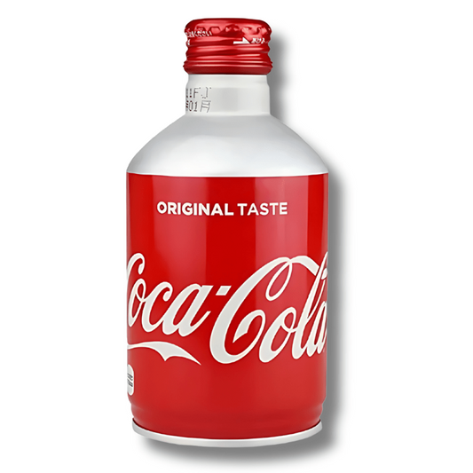 Coca-Cola Metal Bottle Japan 300ml MHD:02.2026