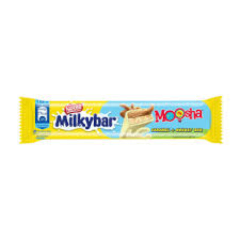 Milkybar Moosha Caramel+Nougat Bar 18g