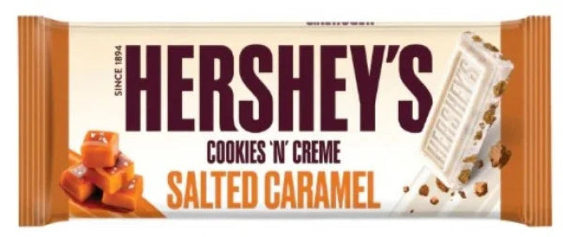Hershey Salted Caramel 90g MHD:22.04.2026