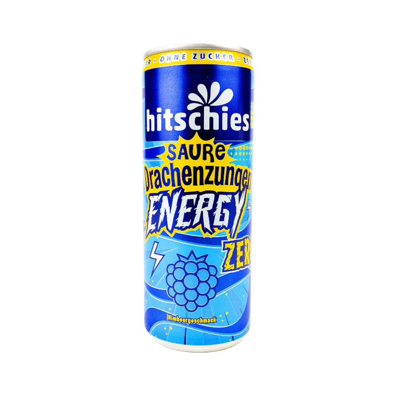 Hitschies Saure Drachenzungen Blue Energy Drink 250ml (10486782918990)