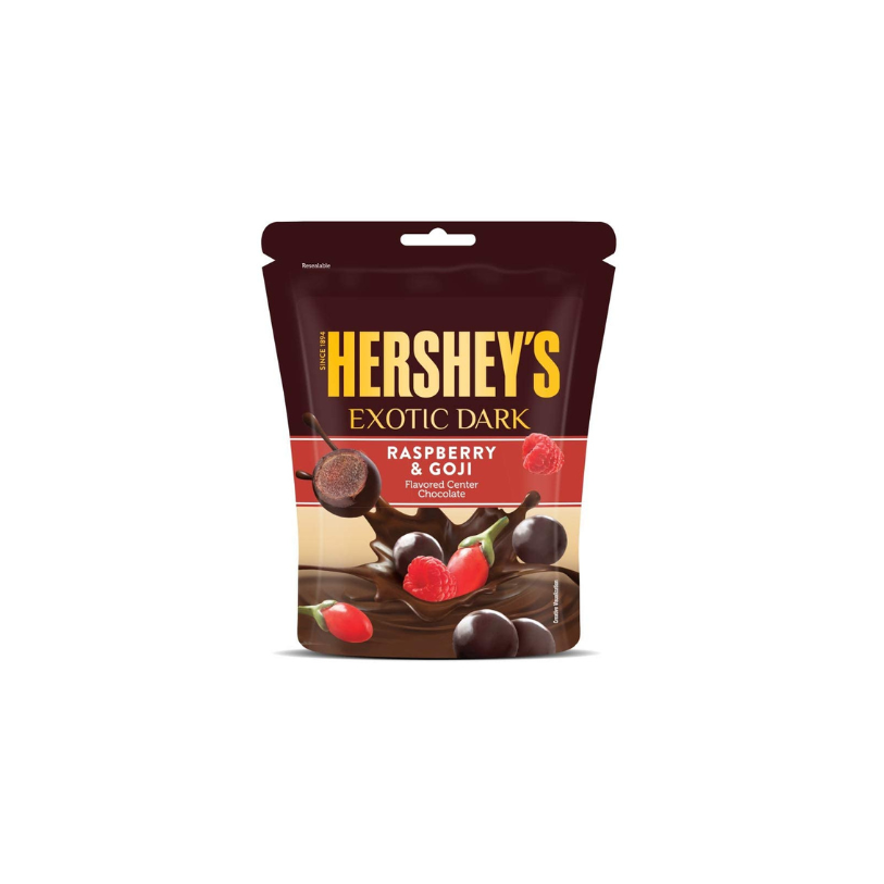 Hersheys Exotic Dark Chocolate Raspberry Goji 33,3g