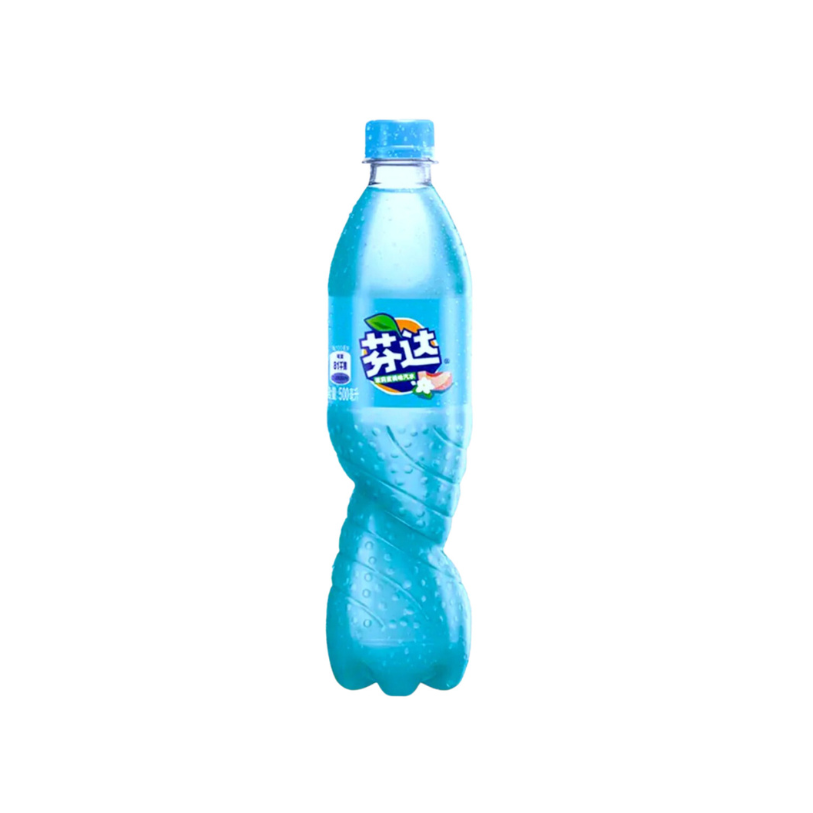 Fanta Jasmine Peach Chinese 500ml MHD:09.03.2025