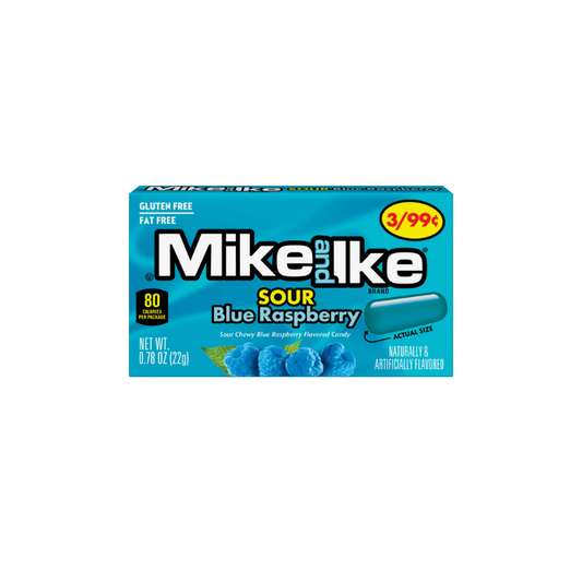 Mike & Ike Sour Blueberry 22g