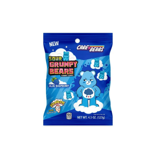 Warheads Sour Gumpy Bears Blue Raspberry 127g
