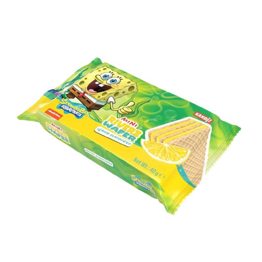 Mini Riverz Wafer Zitrone SpongeBob 40g