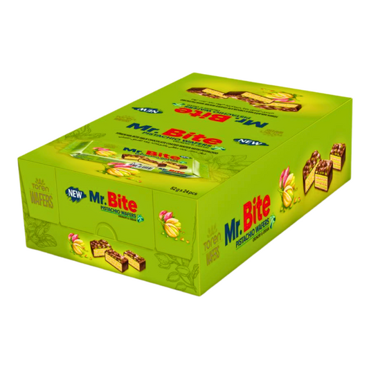 Mr. Bite Pistachio Wafer 38g (1Stk)