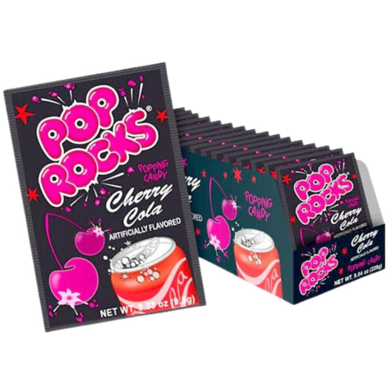 Pop Rocks Original Cherry Flavour USA 9,5g Verpackung
Pop Rocks Cherry knisternde Bonbons USA
Pop Rocks Cherry Candy Knisterbonbons Amerika
Pop Rocks Original Cherry 9,5g US Candy Kult Süßigkeit
Pop Rocks Cherry Flavour Inhalt und Verpackung USA
