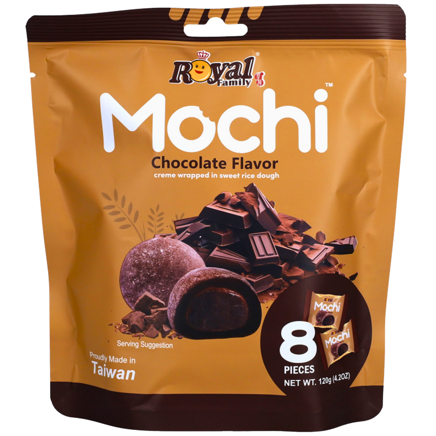 Royal Mochi Chocolate Flavour 120g