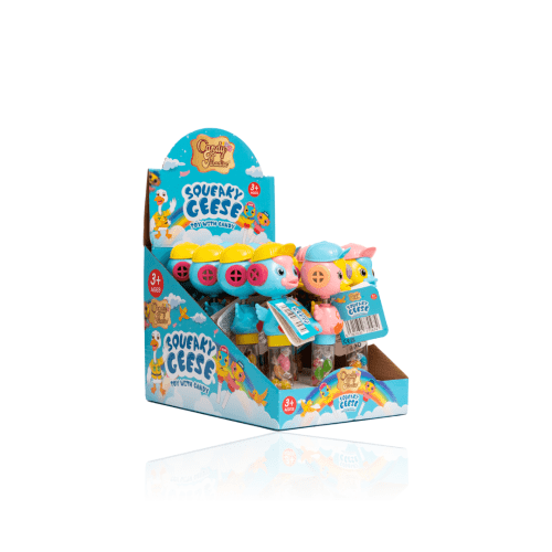 Candy Paradise Squeaky Geese Toy With Candy 10g Mystery 1Stück