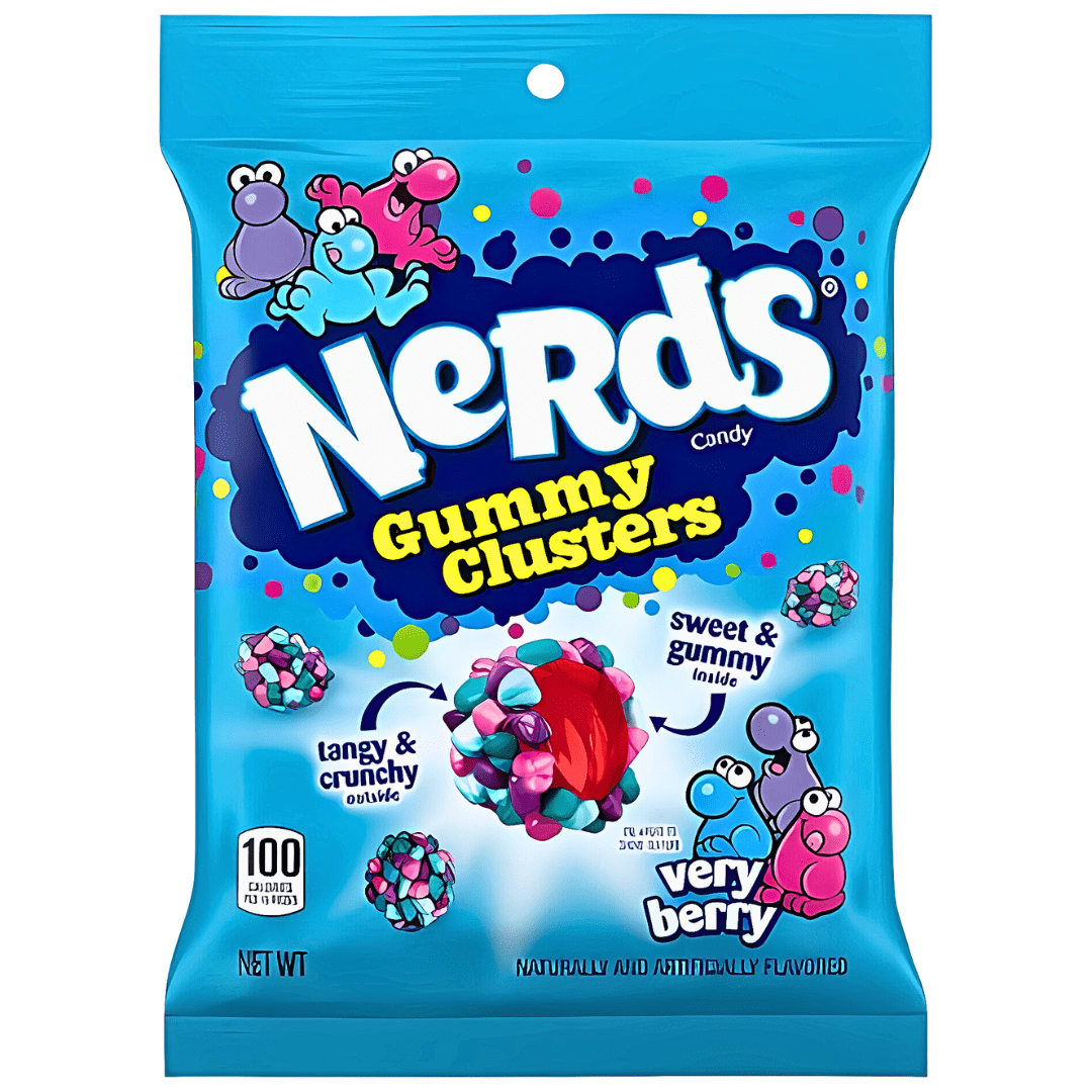 Nerds Gummy Cluster Very Berry 85g MHD:08.04.2026