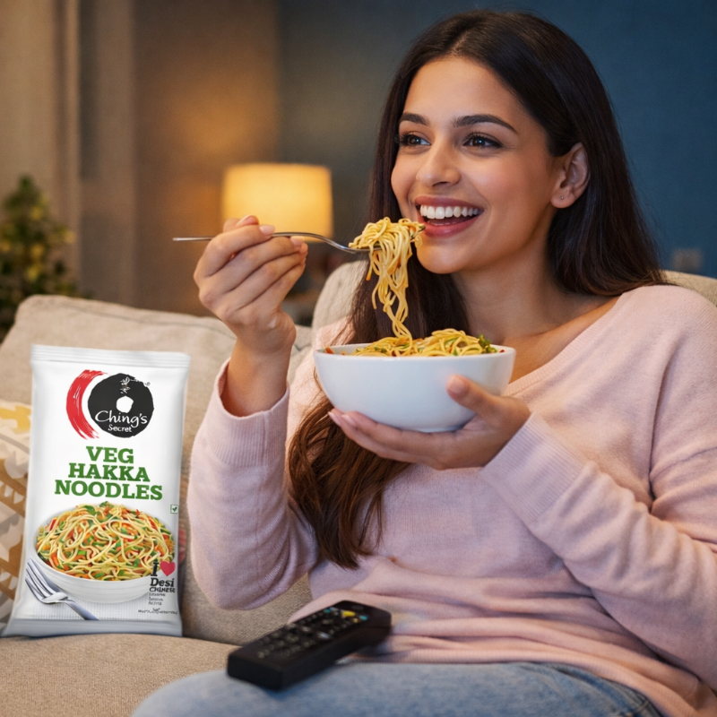 Chings Secret Veg Hakka Nudeln 140g