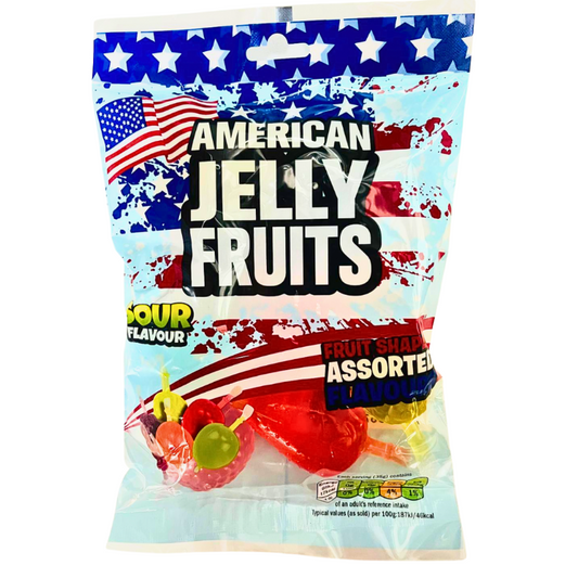 American Jelly Fruits Sour Flavours 280g