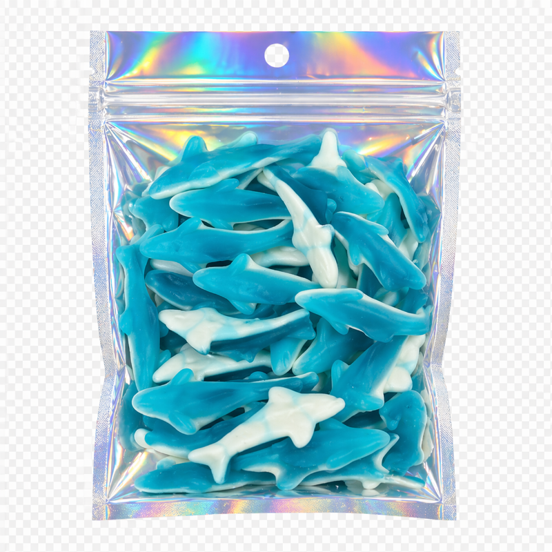 Haifische Fruchtgummi 150g Candy Tüte kaufen
Fruchtgummi Haie mit Schaumzucker weich süß
Haifische Süßigkeiten Klassiker Fruchtgummi
Candy Tüte Haifische Snack 150g