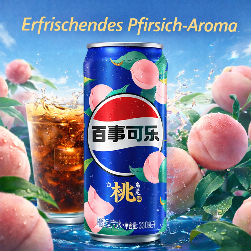 Pepsi White Peach Oolong 330ml