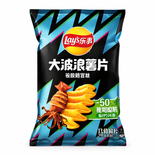 Lay’s Tintenfisch Chips 70g Asia