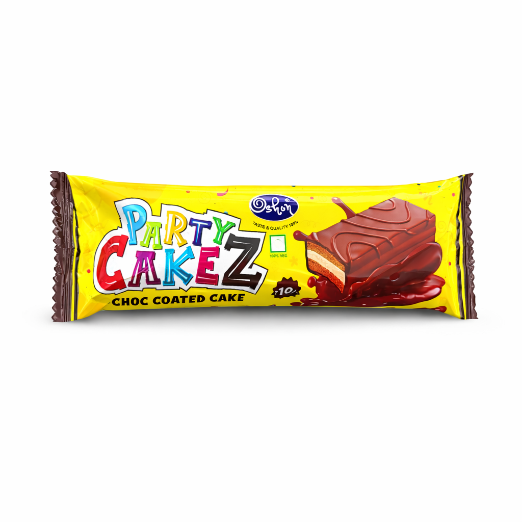 Oshon Party Cakez Choco Coated Cake 21g