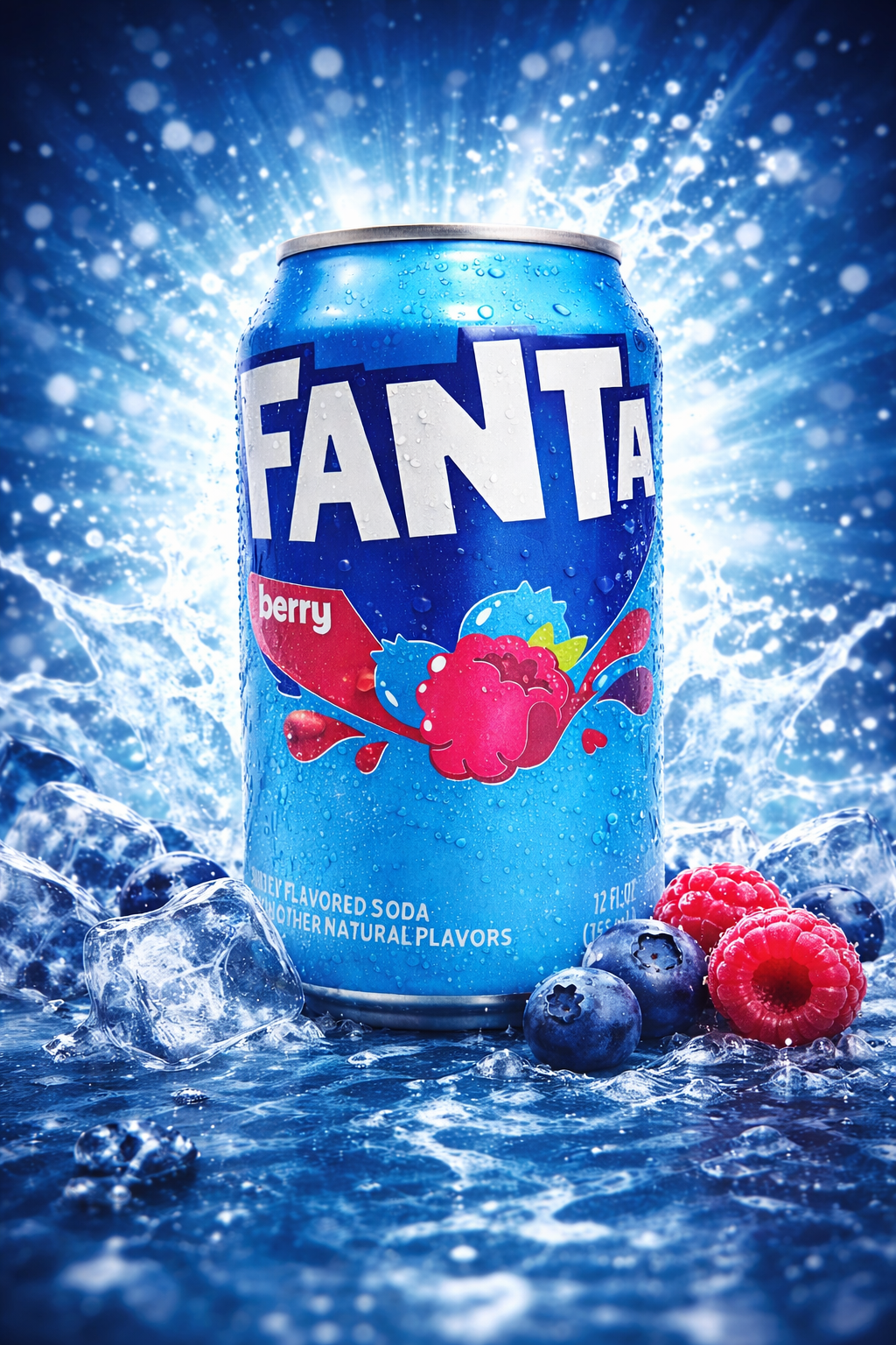 12 x Fanta Berry 355ml Sparset