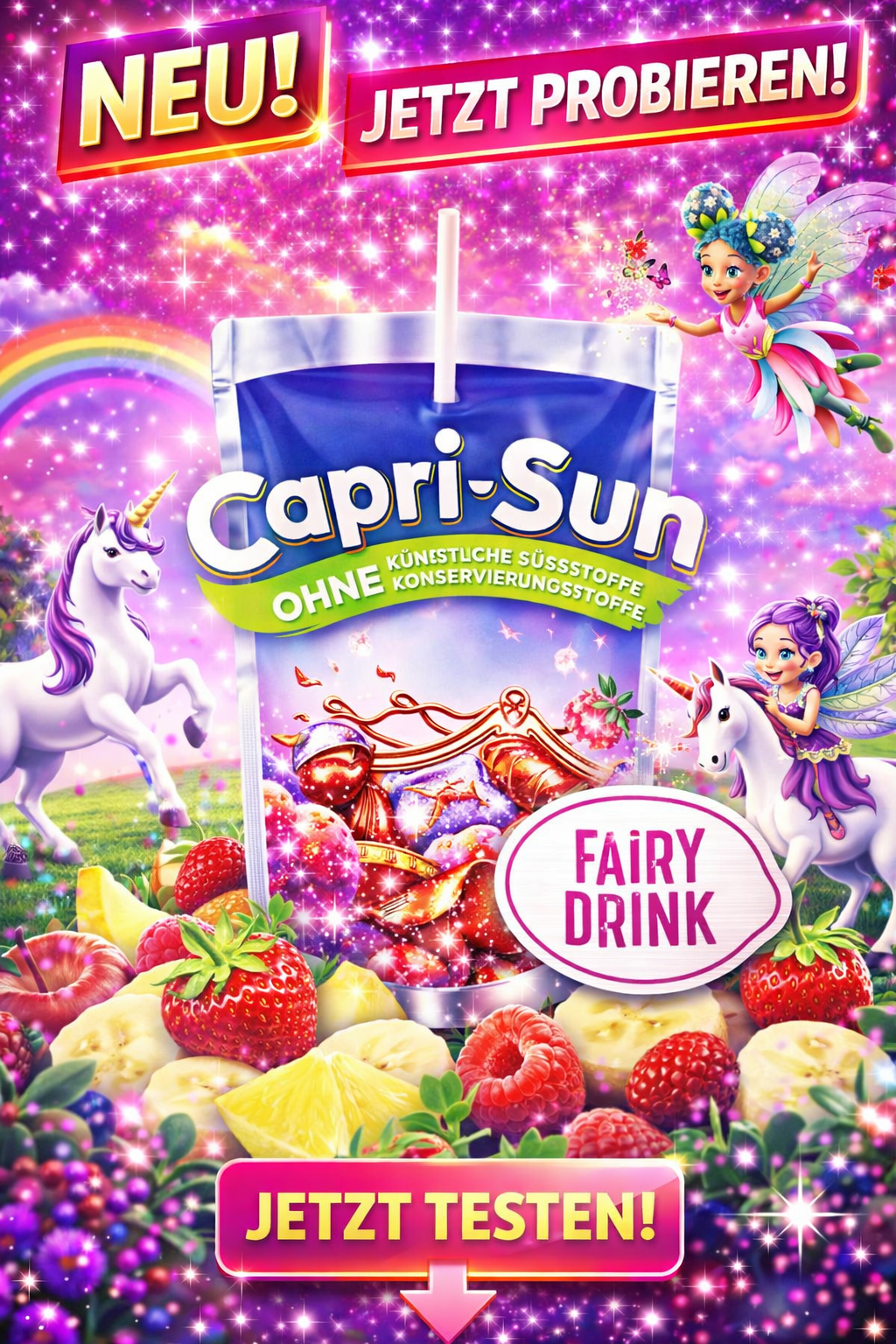 10 x Capri Fairy Drink 200ml
