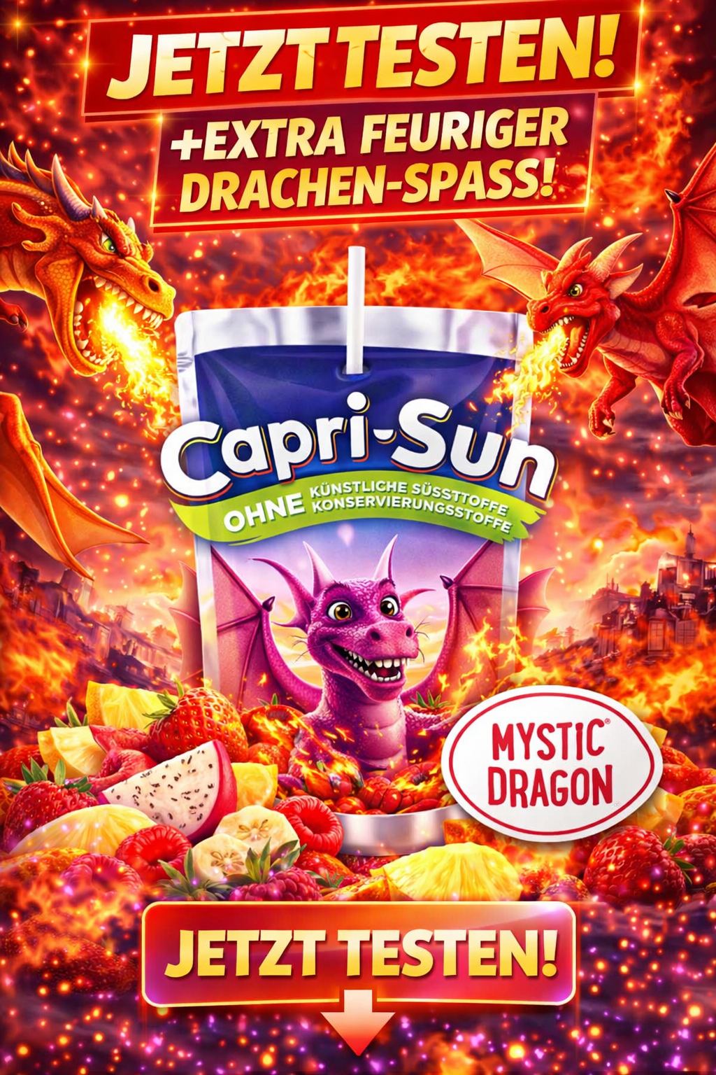 10 x Capri Mystic Dragon 200ml