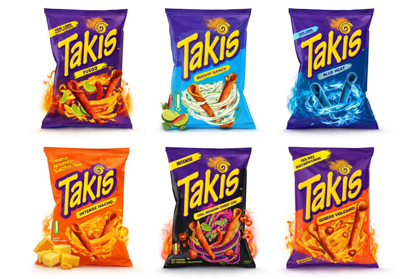 Takis 100g (Spanien) Bundle – 5er Pack