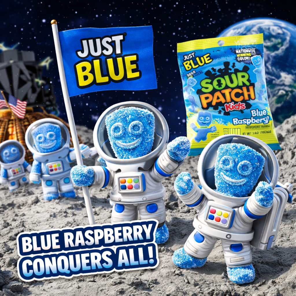 Sour Patch Kids Blue Raspberry Bag 102g MHD:02.01.2026