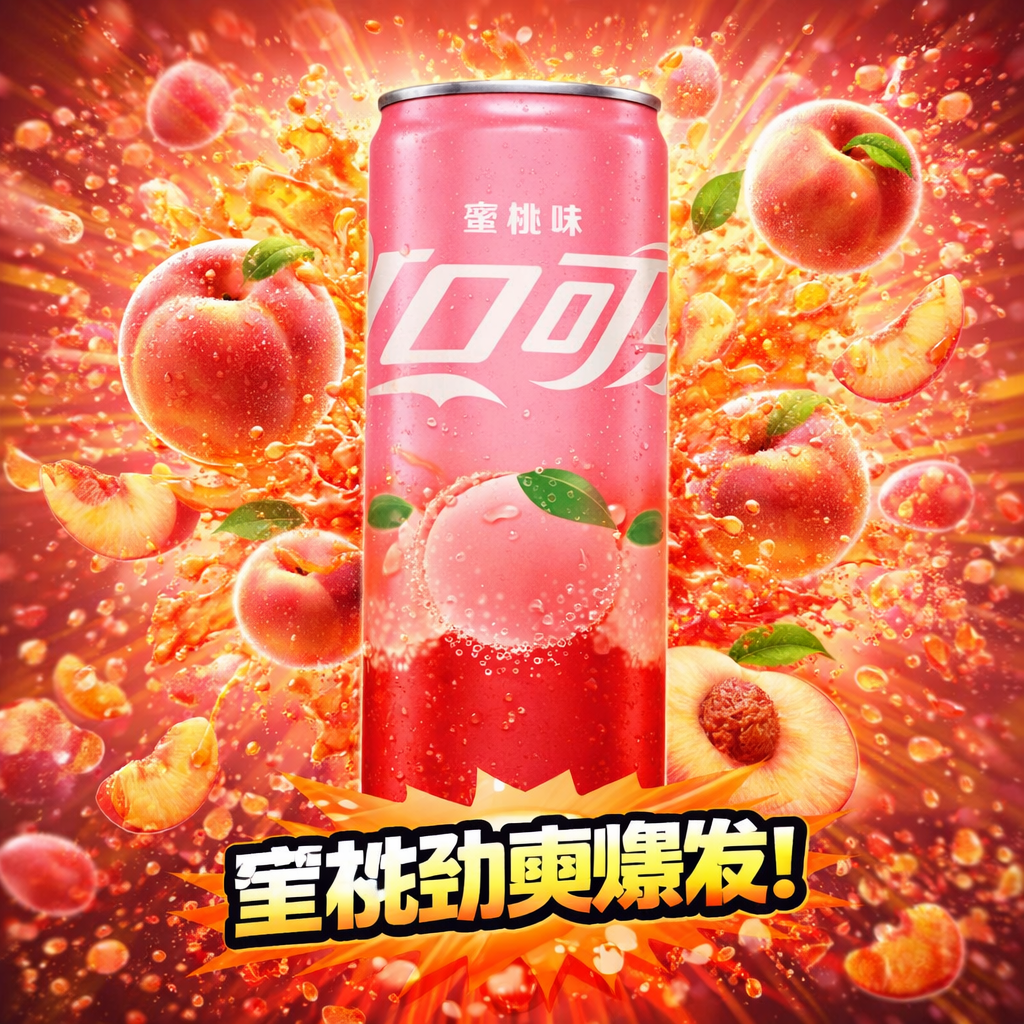 Coca Cola Peach China 330ml