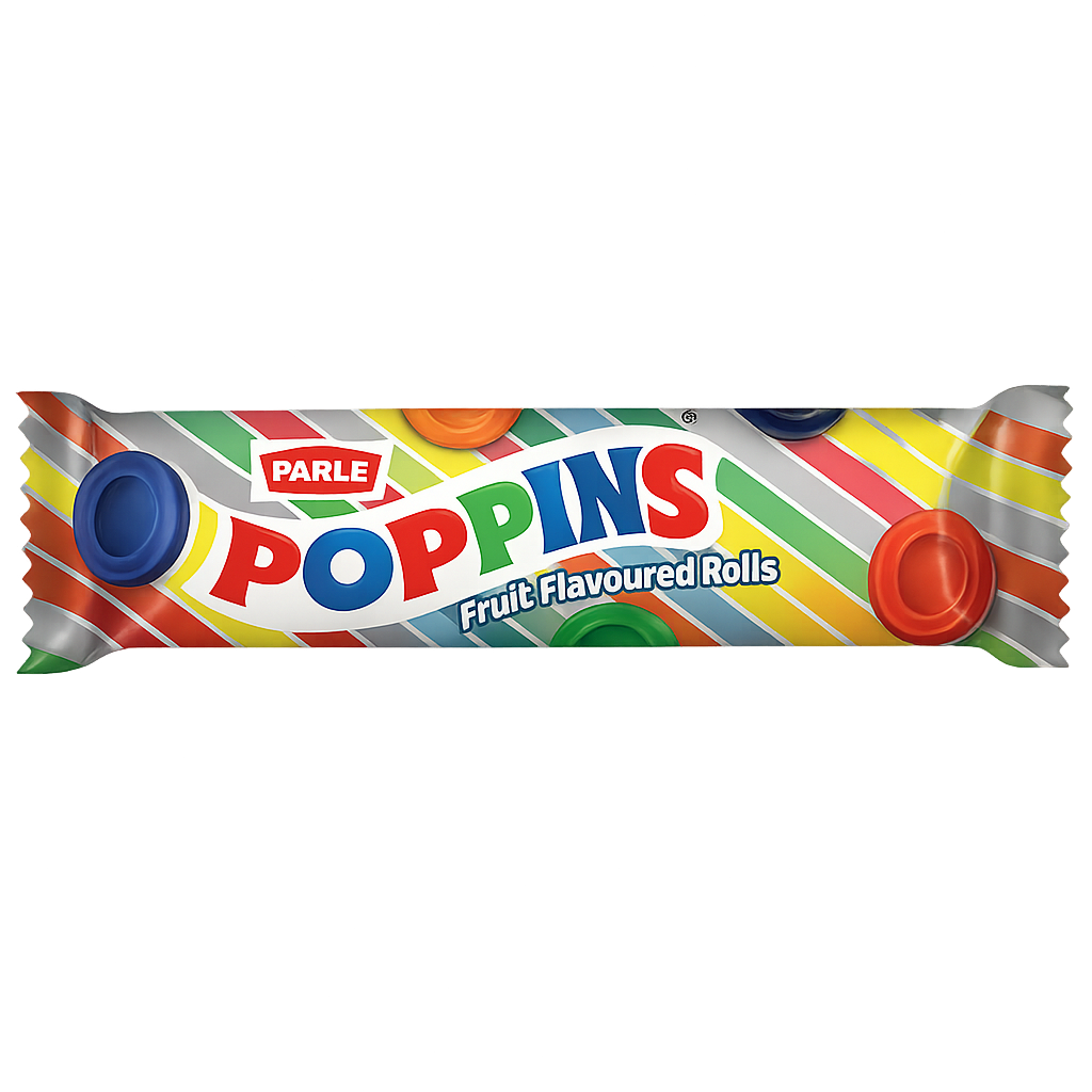 Parle Poppins Fruit Flavoured Candies 25g