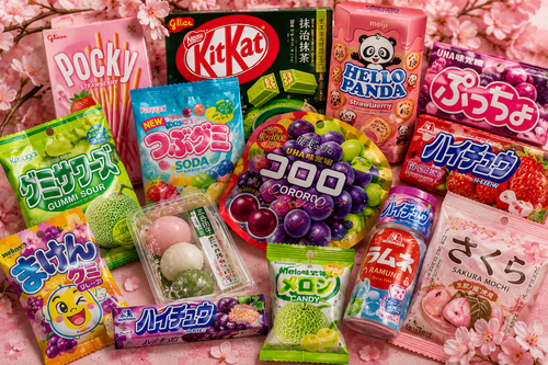 Japanische Süßigkeiten