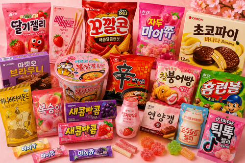 Koreanische Süßigkeiten