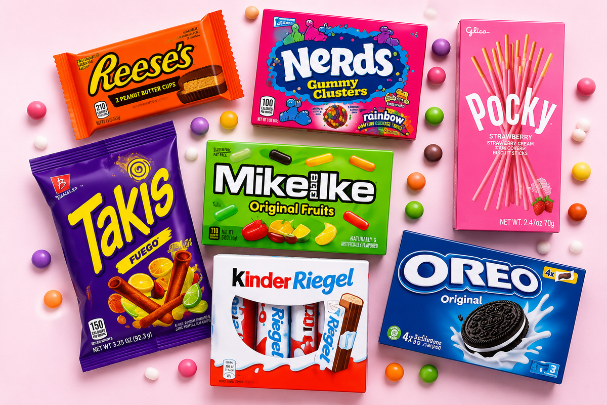 Candyversum Bestseller Snacks und Süßigkeiten