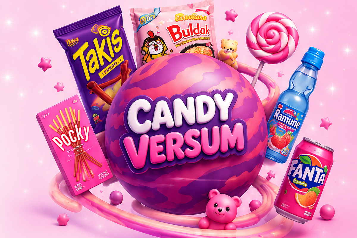 Candyversum Snack Universum mit internationalen Snacks