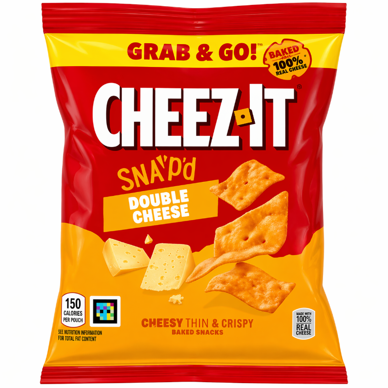 Cheez It Snapd Double Cheese 40g Cracker kaufen
Cheez It Double Cheese knusprige Snacks
Cheez It Snapd Käse Cracker crunchy Snack
Cheese Cracker Cheez It 40g Snack