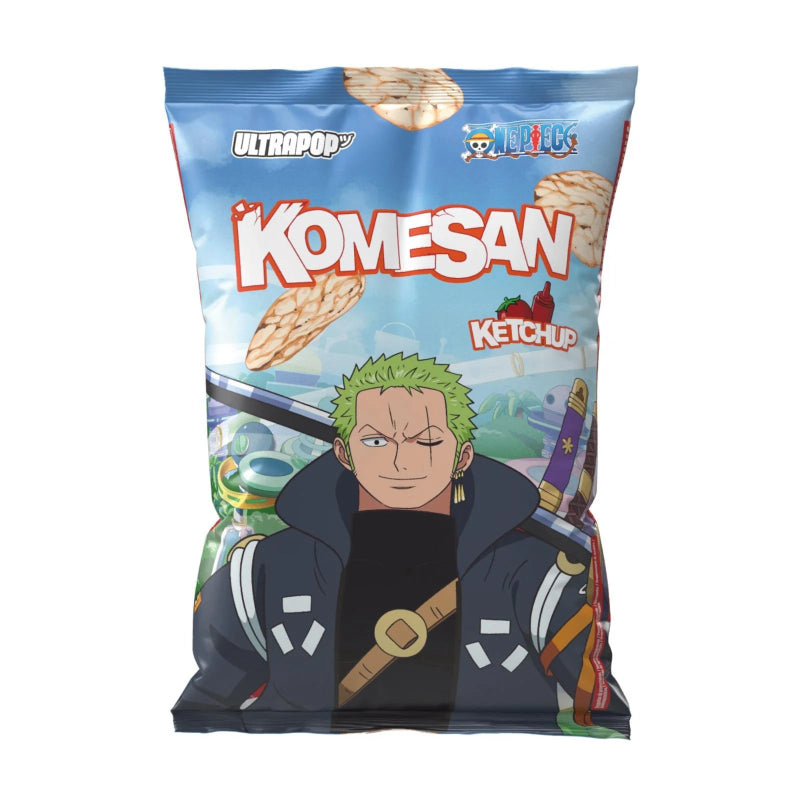 Komesan Brown Rice Ketchup One Piece Zoro 60g Verpackung

One Piece Zoro Ketchup Reis Chips Komesan

Komesan Brown Rice Ketchup Snack Japan One Piece

Japanische Komesan Zoro Ketchup Chips 60g

Komesan One Piece Zoro Reis Chips Verpackung Vorderseite