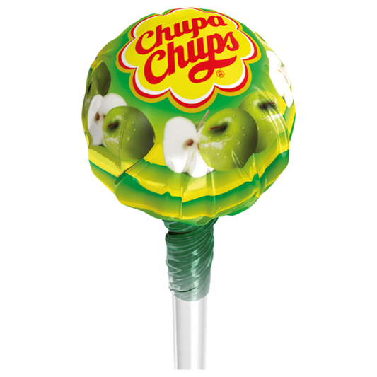 Chupa Chups Apfel Lollipop 2g Lutscher kaufen
Apfel Lutscher Chupa Chups fruchtig leicht sauer
Chupa Chups Apple Lolly 2g süß frisch
Grüner Apfel Lutscher einzeln kaufen