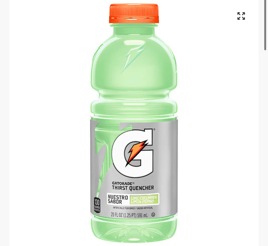 Gatorade Komkommer Limoen 591ml