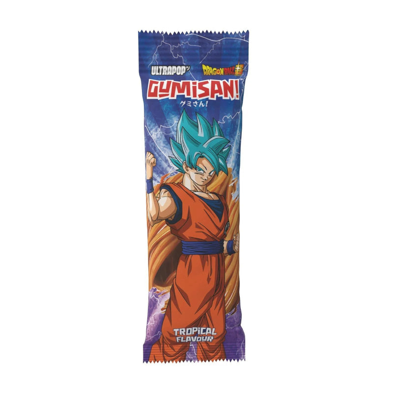 Gumisan Dragon Ball Super Goku Tropical Laces Candies 75g Verpackung
Dragon Ball Goku Tropical Laces Candy 75g Gumisan
Fruchtgummi Schnüre Tropical Dragon Ball 75g
Gumisan Tropical Laces Dragon Ball Super 75g
Anime Candy Dragon Ball Goku Tropical Laces 75g