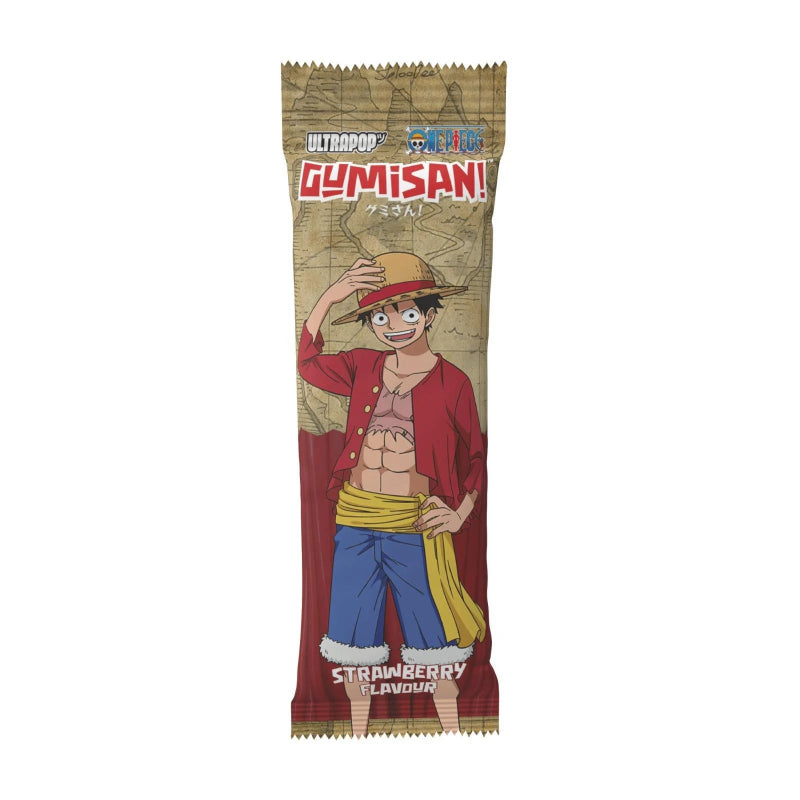 Gumisan One Piece Luffy Strawberry Laces Candies 75g Verpackung
One Piece Luffy Strawberry Laces Candy 75g Gumisan
Fruchtgummi Schnüre Erdbeere One Piece 75g
Gumisan Strawberry Laces One Piece Luffy 75g
Anime Candy One Piece Strawberry Laces 75g