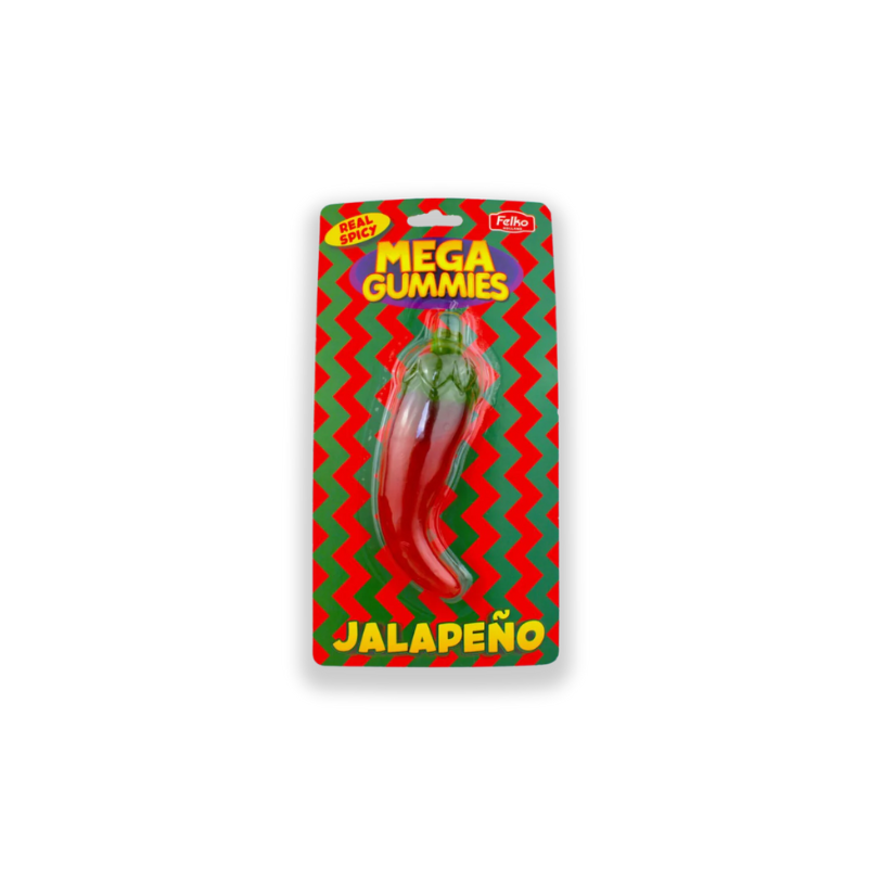 Mega Gummies Jalapeno Pepper 120g